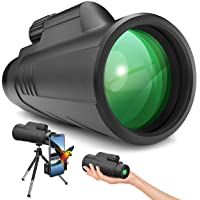 Gafild Telescopio Monocular- 12X42 FMC Prisma Monocular Impermeable y Antivaho Monoculares para avistamiento Aves Caza…